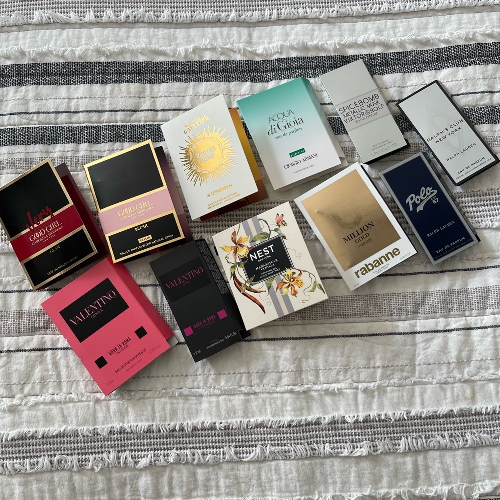 Designer Assorted Fragrance Sample Set